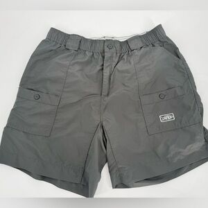 AFTCO Men's Gray Cargo Shorts size 36